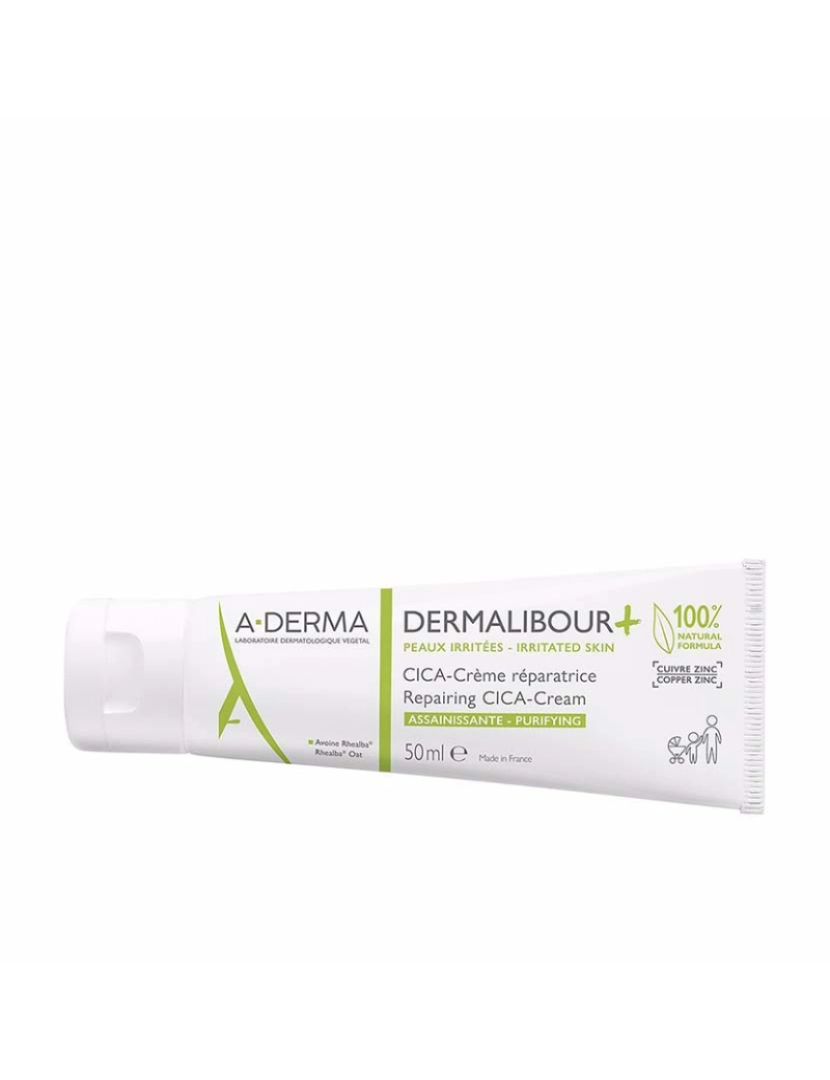 A-Derma - Dermalibour+ Cica-Crema Reparadora 50 Ml