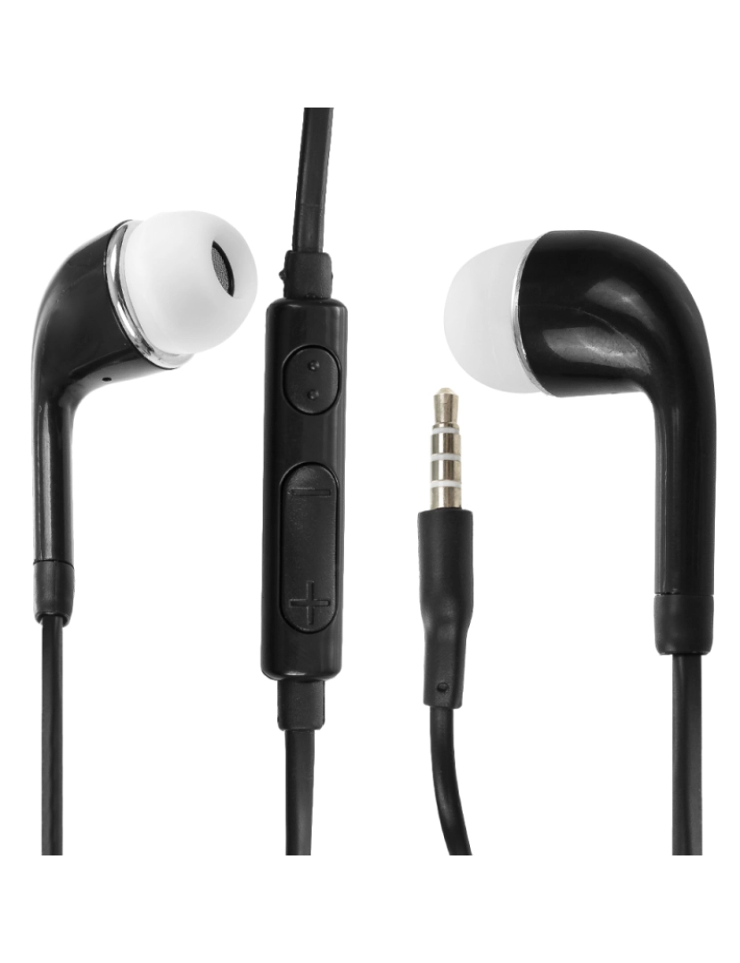 DAM - DAM. Fones de ouvido viva-voz, conexão minijack. Compatível com smartphones e tablets Android.