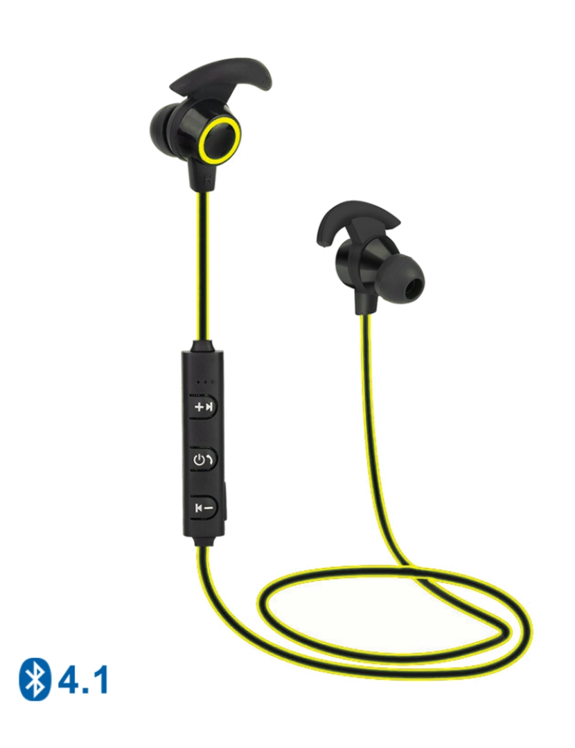 imagem de DAM. Fones de ouvido esportivos Bluetooth 9S1