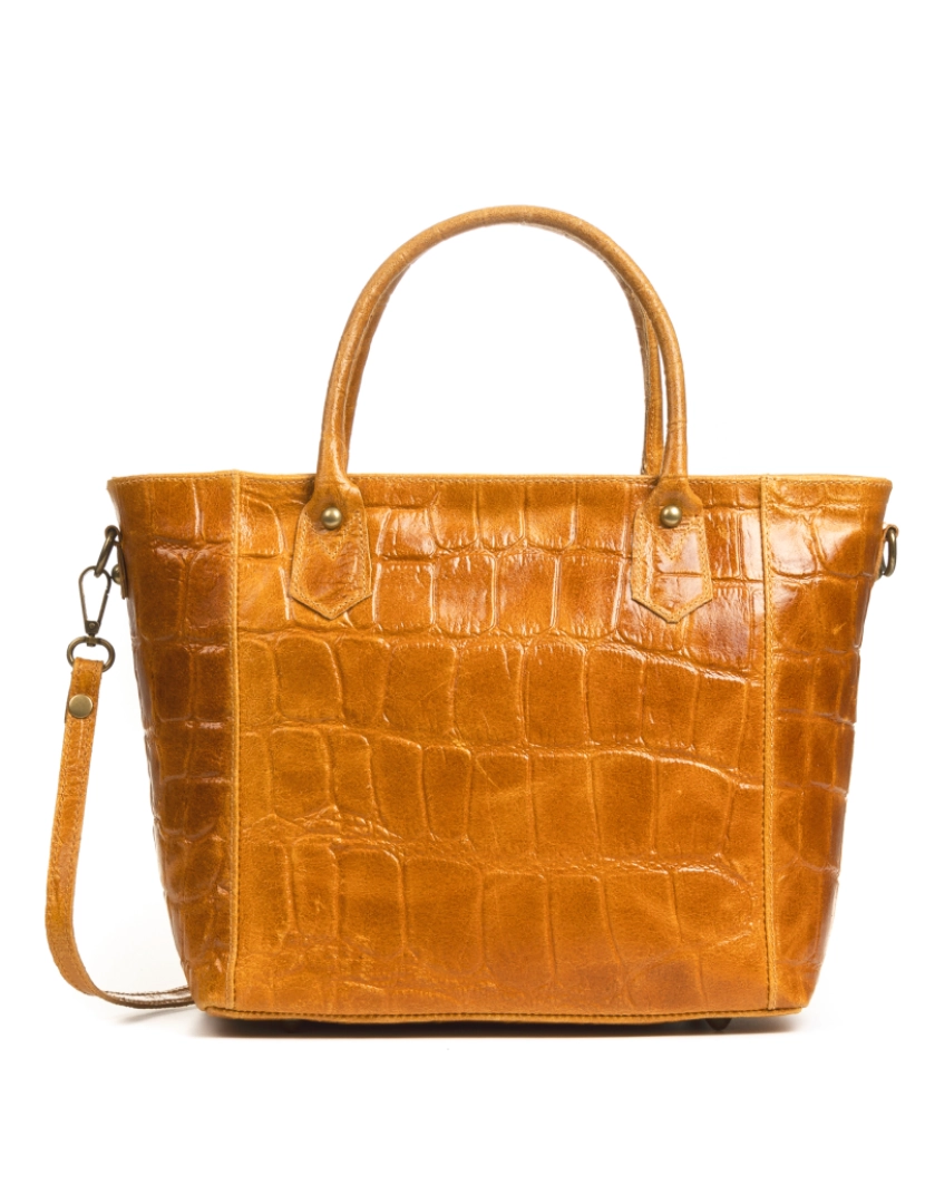 Firenze Artegiani - Mala Tote Imperia Laranja