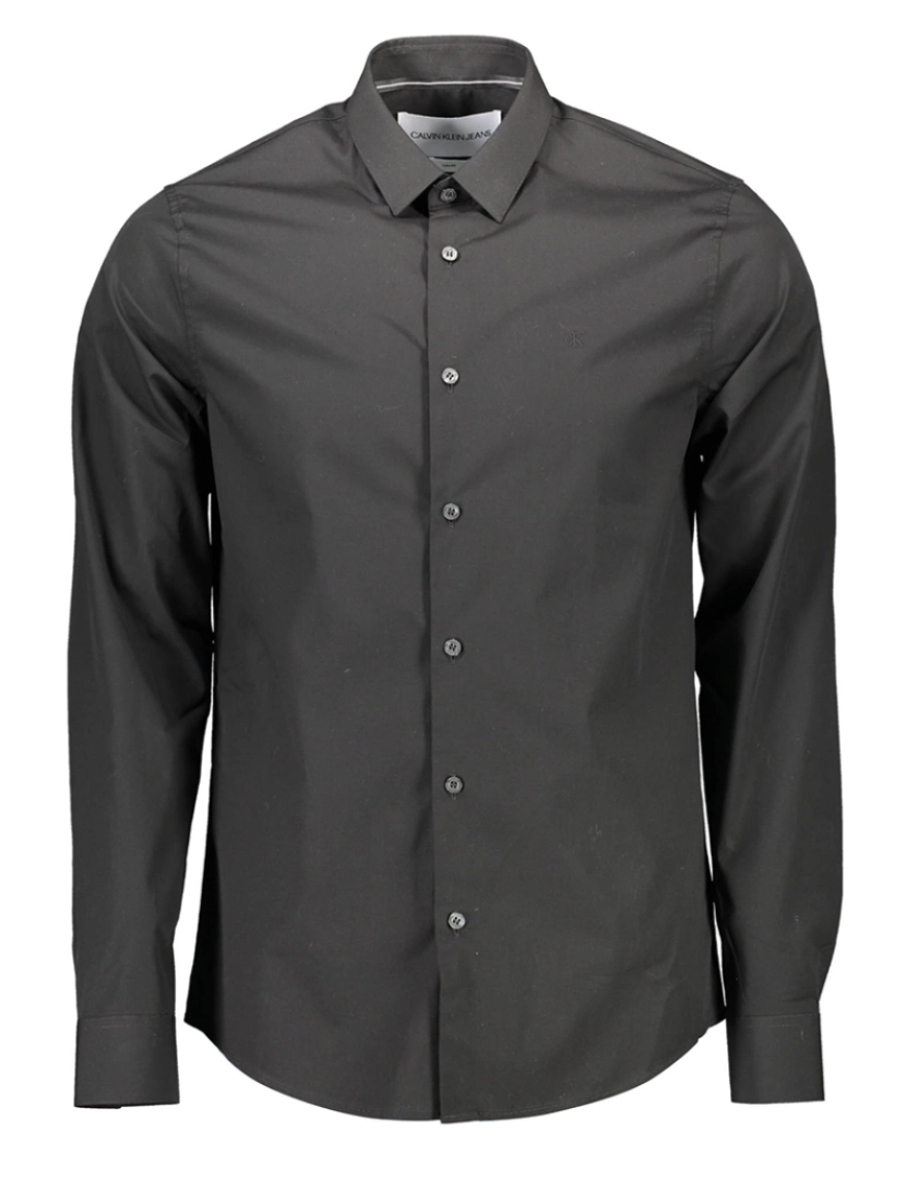 Calvin Klein - Camisa M. Comprida Homem Preto