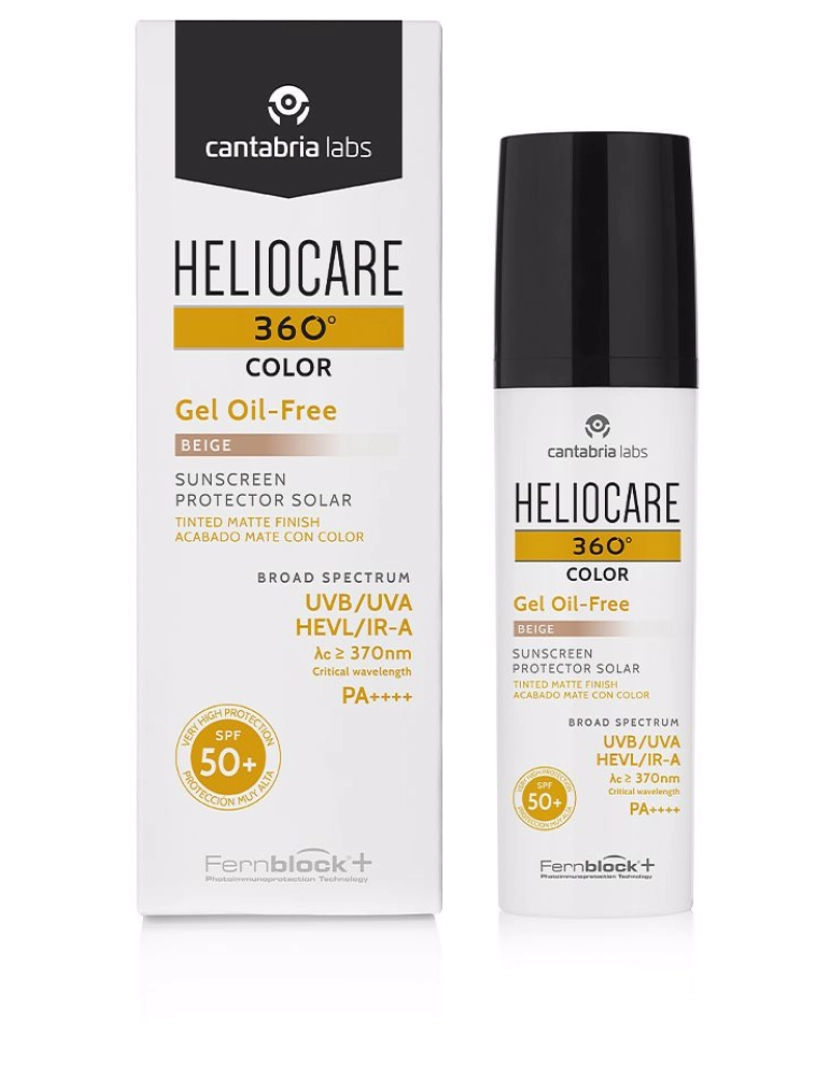 Heliocare - 360° Color Gel Oil Free #beige 50 ml