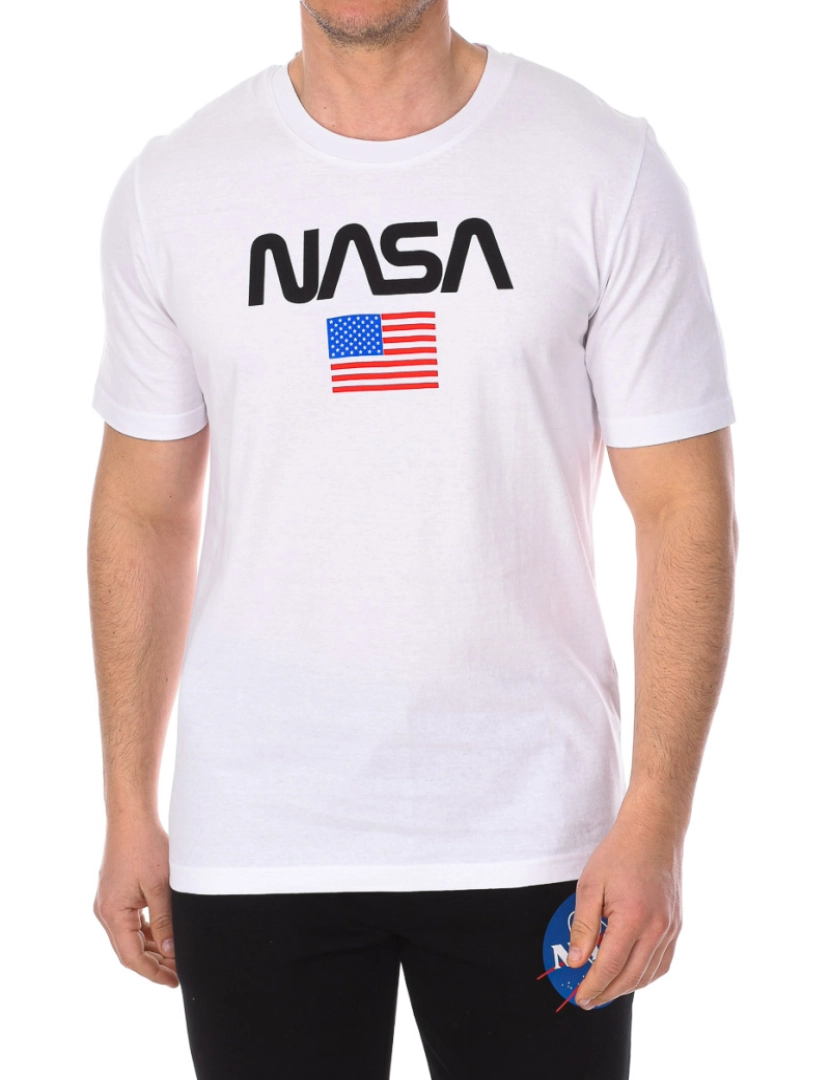 Nasa - T-shirt Homem Branco