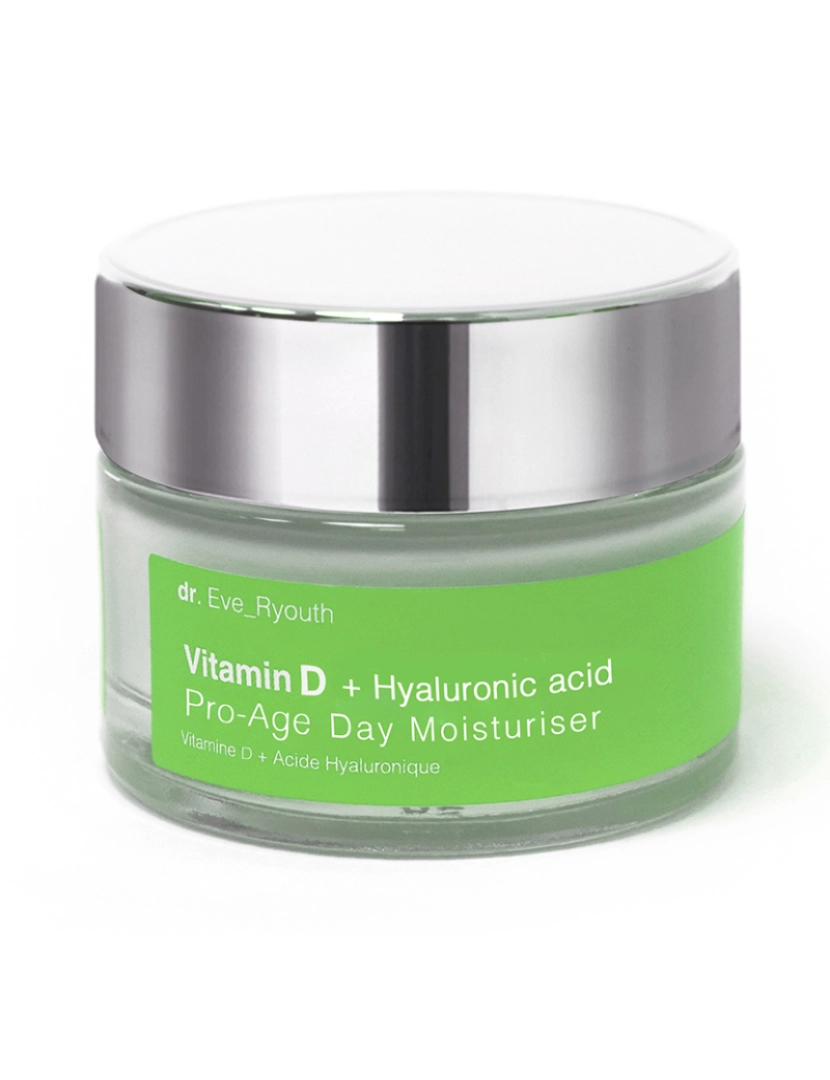 Dr. Eve Ryouth - Hidratante de Dia Vitamin D + Hyaluronic Acid Pro-Age 50Ml