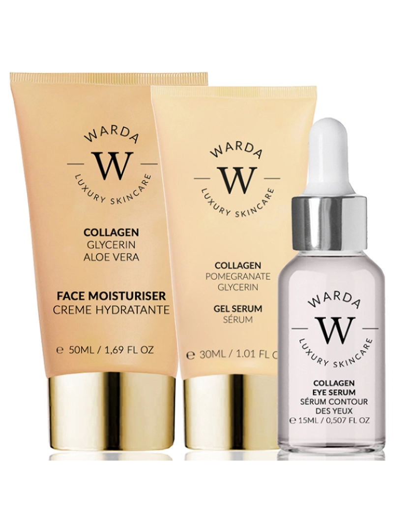 Warda - Pack 3 Skin Lifter Boost Collagen 