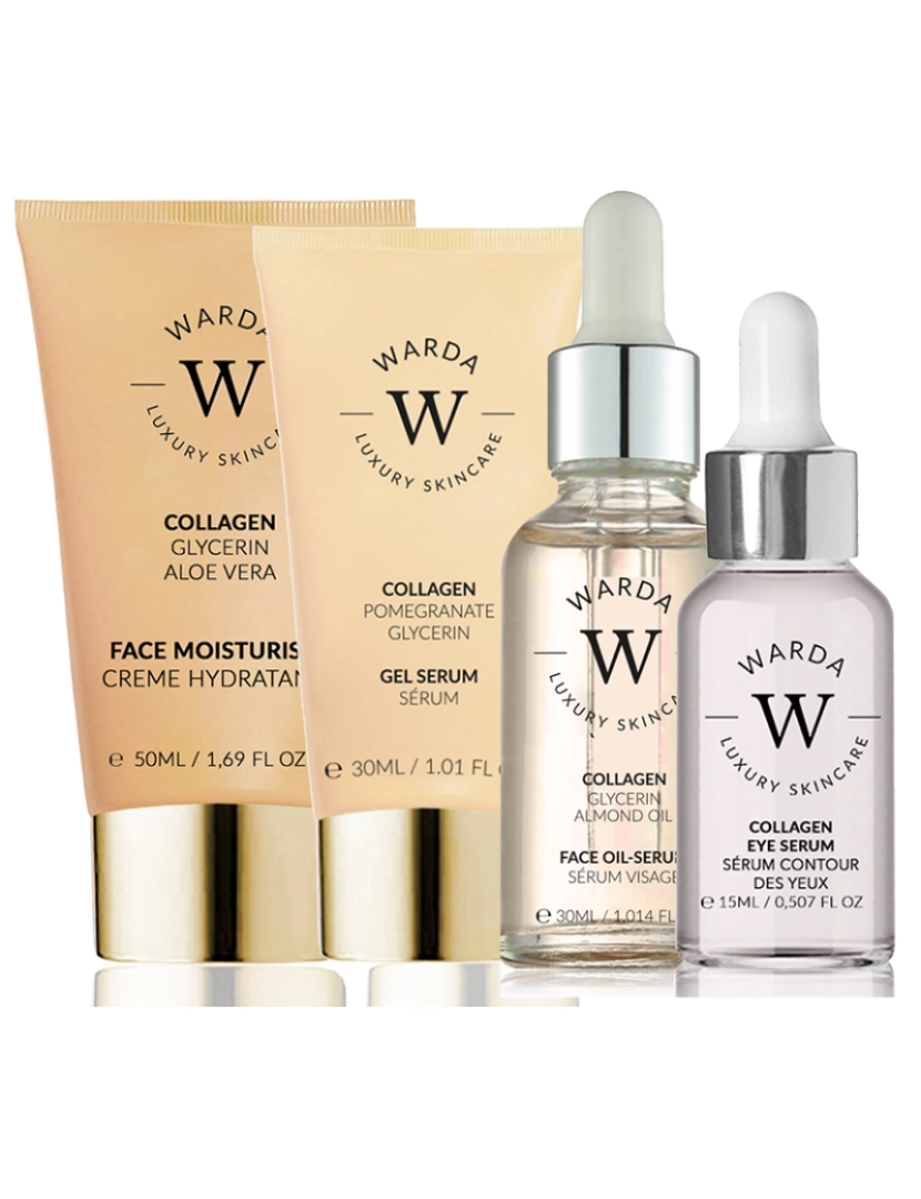Warda - Pack 4 Skin Lifter Boost Collagen 