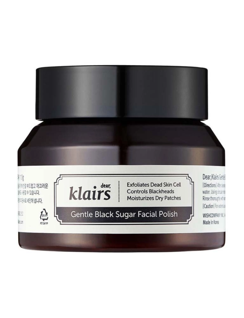 Klairs - Gentle Black Sugar Facial Polish 110 Gr