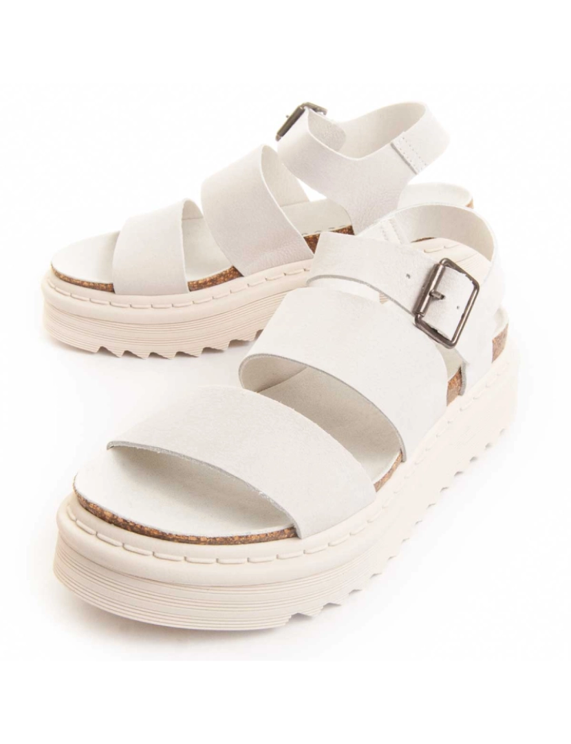 Purapiel  - PLATAFORM SANDAL PURAPIEL MARTITA PARA MULHER