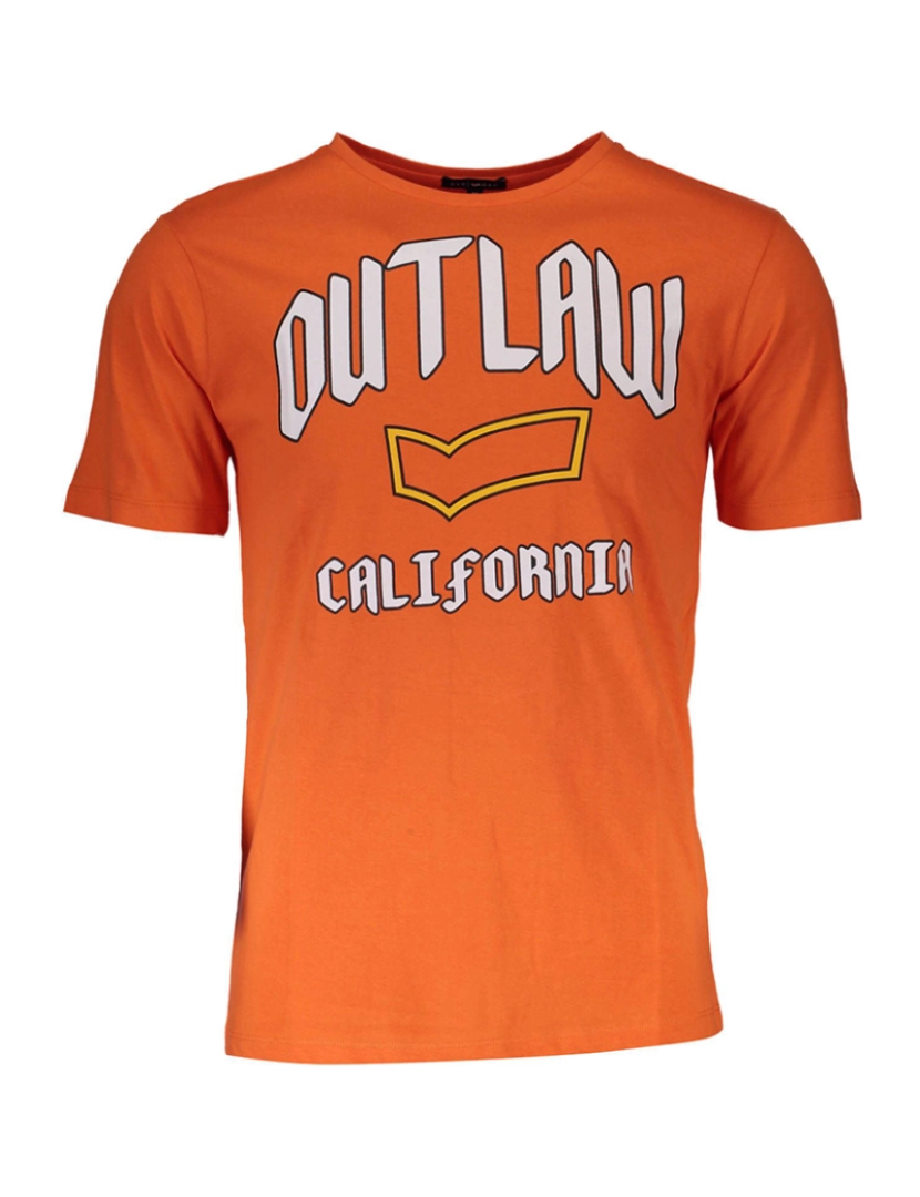 Gas - T-Shirt de Homem  laranja