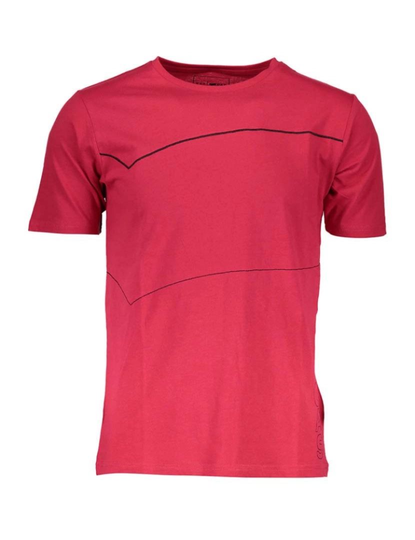 Gas - T-Shirt Homem Vermelho