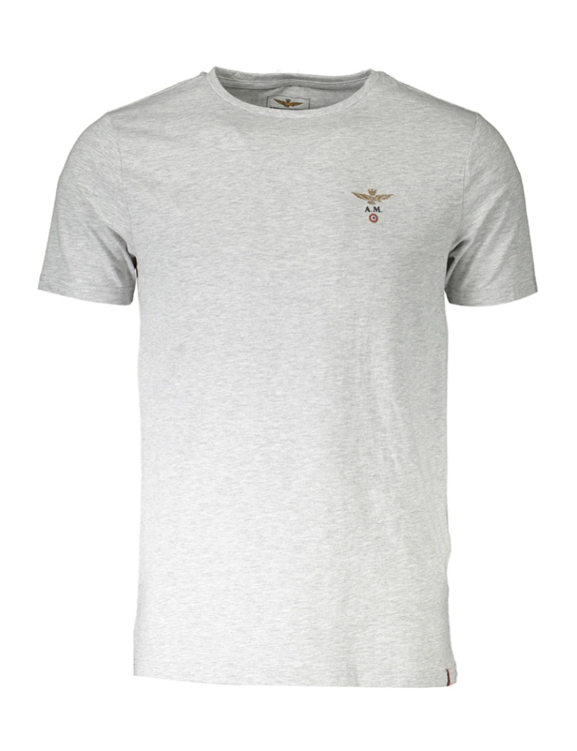 Aeronautica Militare - T-Shirt Homem  cinzento