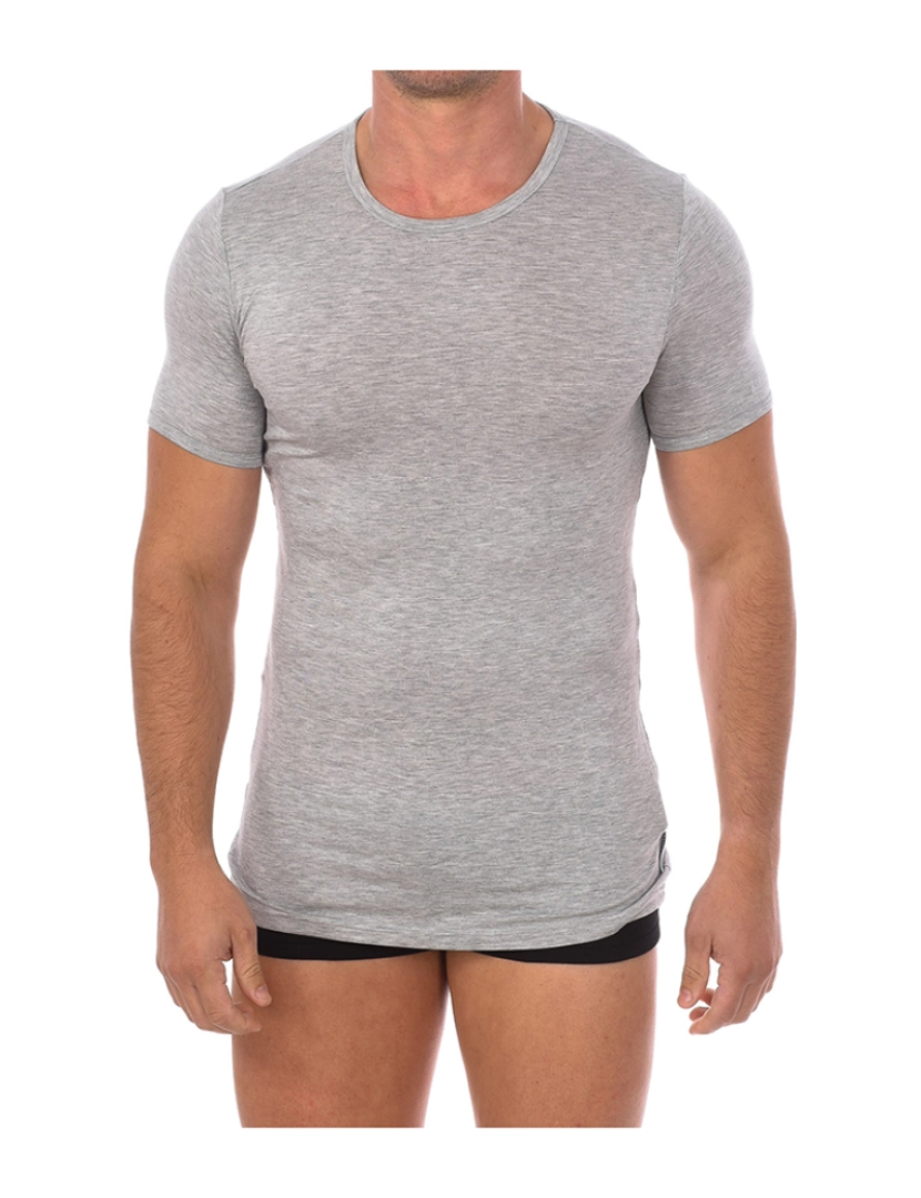 Bikkembergs underwear - T-Shirt de manga curta de bambu da moda homem