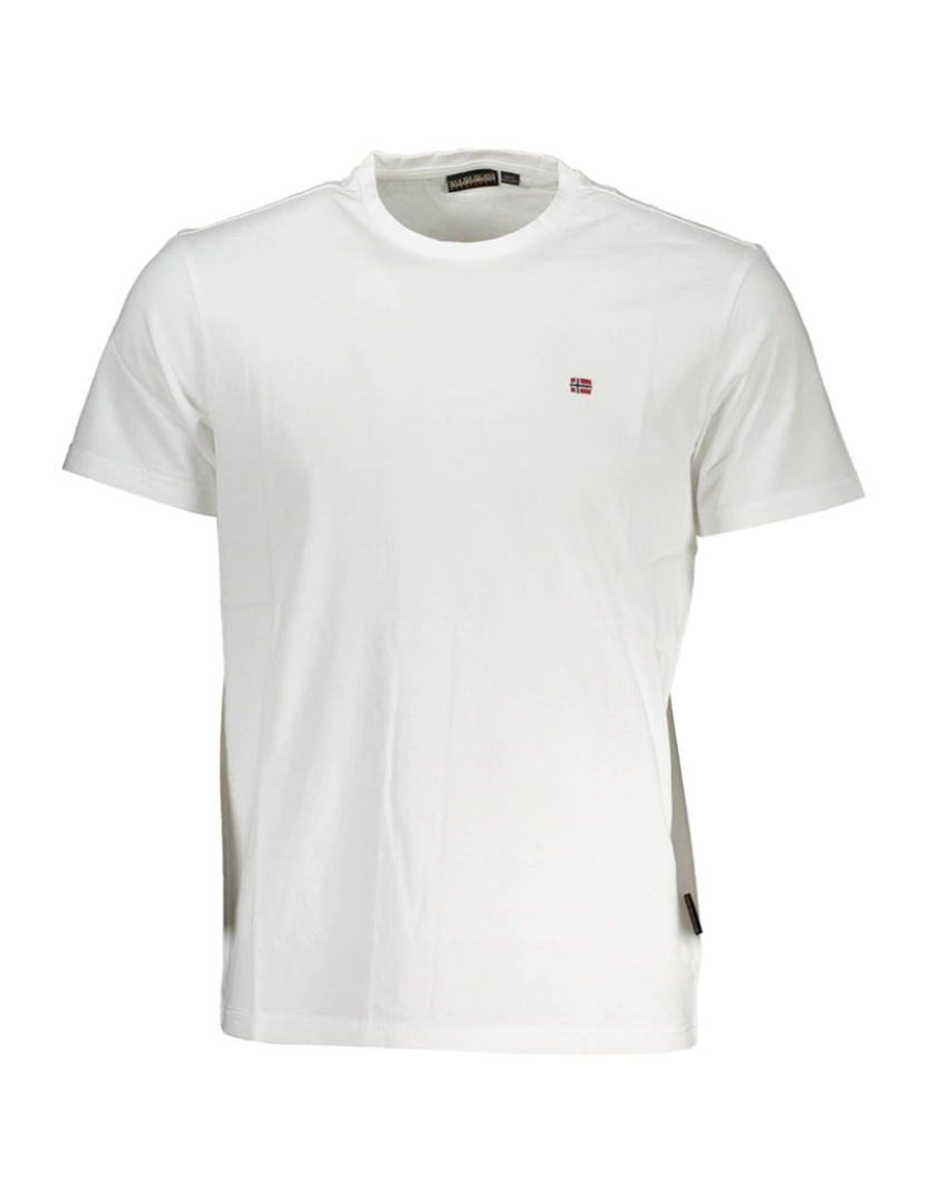 Napapijri - T-Shirt Homem Branco