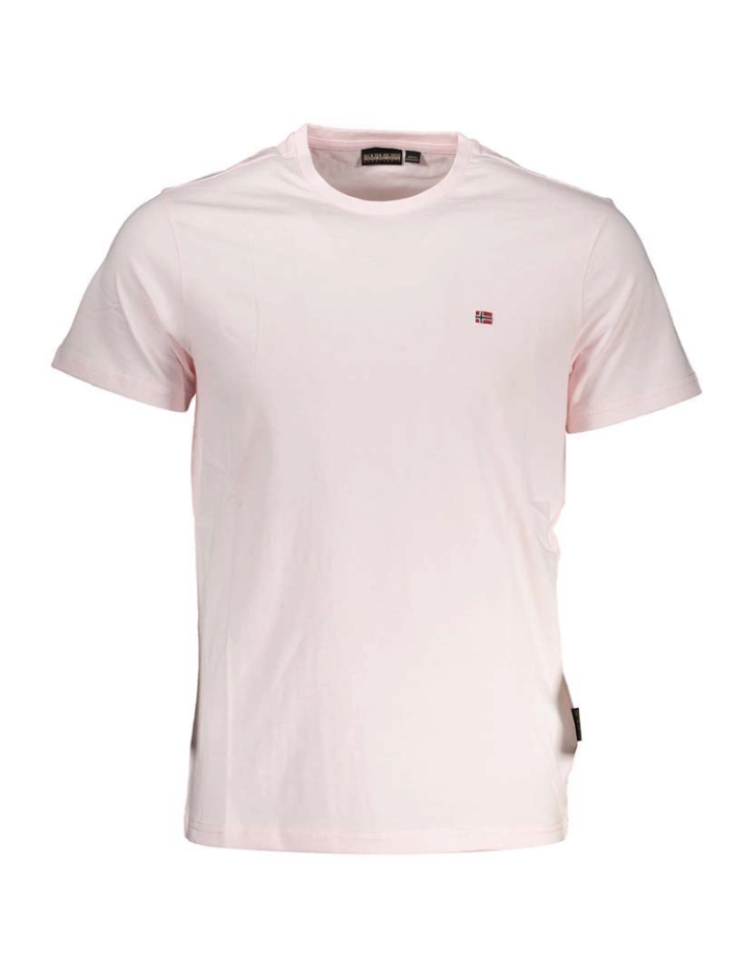 Napapijri - T-Shirt Homem Rosa