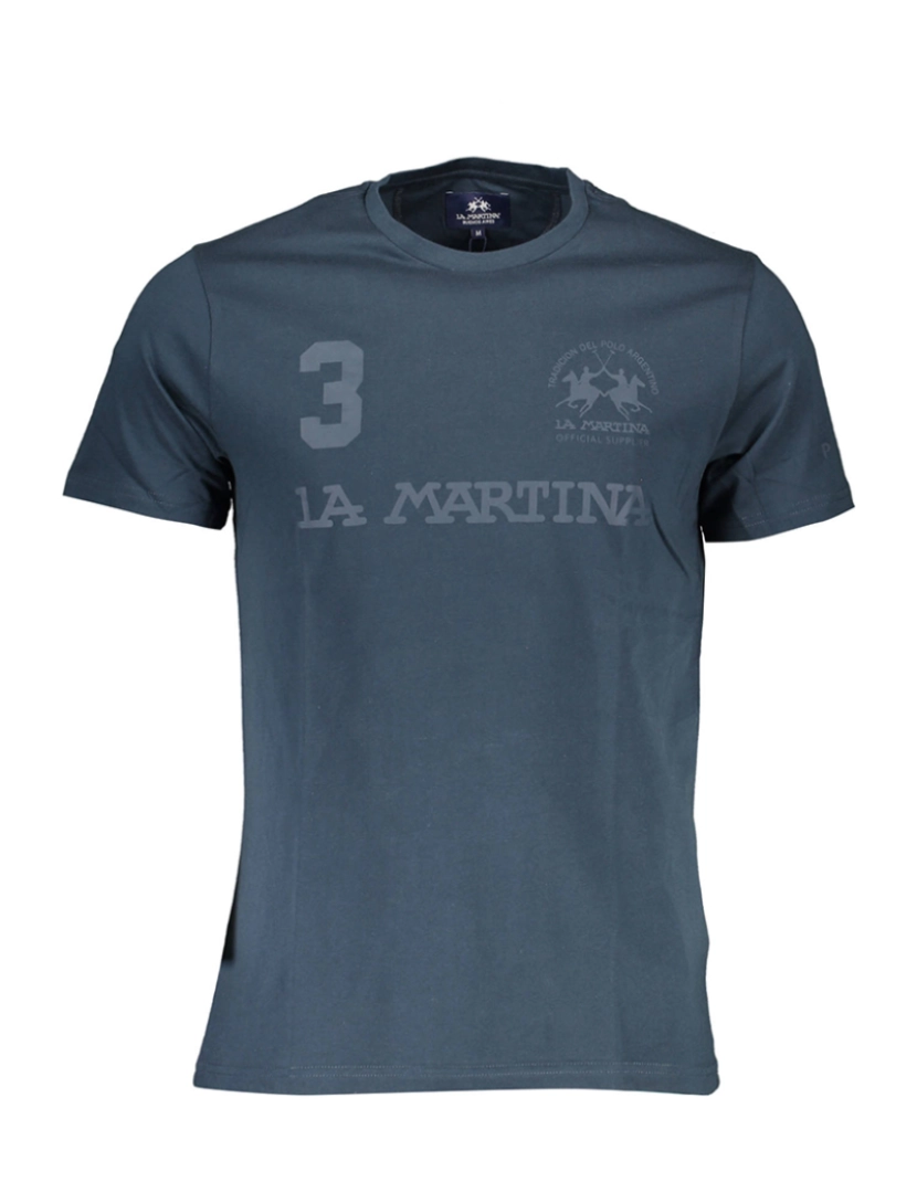 La Martina - T-shirt  Homem Azul
