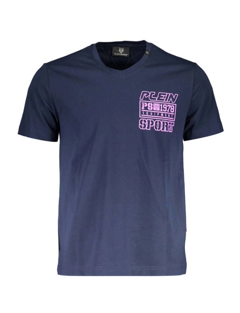 Plein Sport - T-Shirt Homem Azul