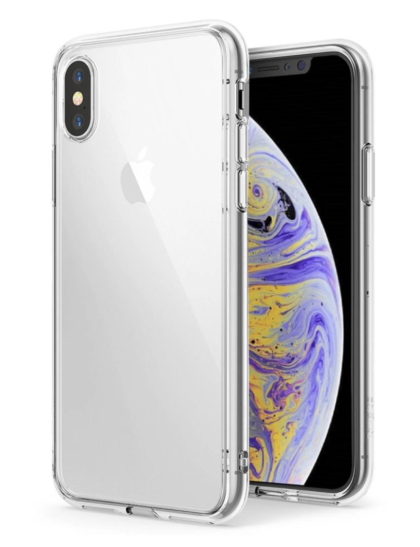 DAM - Capa De Gel Transparente Para Iphone Xs Max