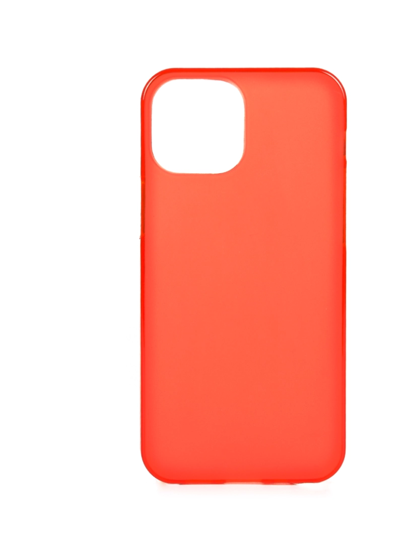 DAM - Capa Silicone iPhone 13 Mini Vermelho