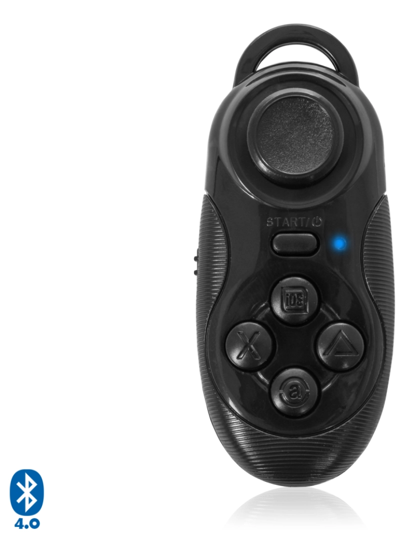 DAM - Controle de gamepad com conexão Bluetooth 4.0 Preto 