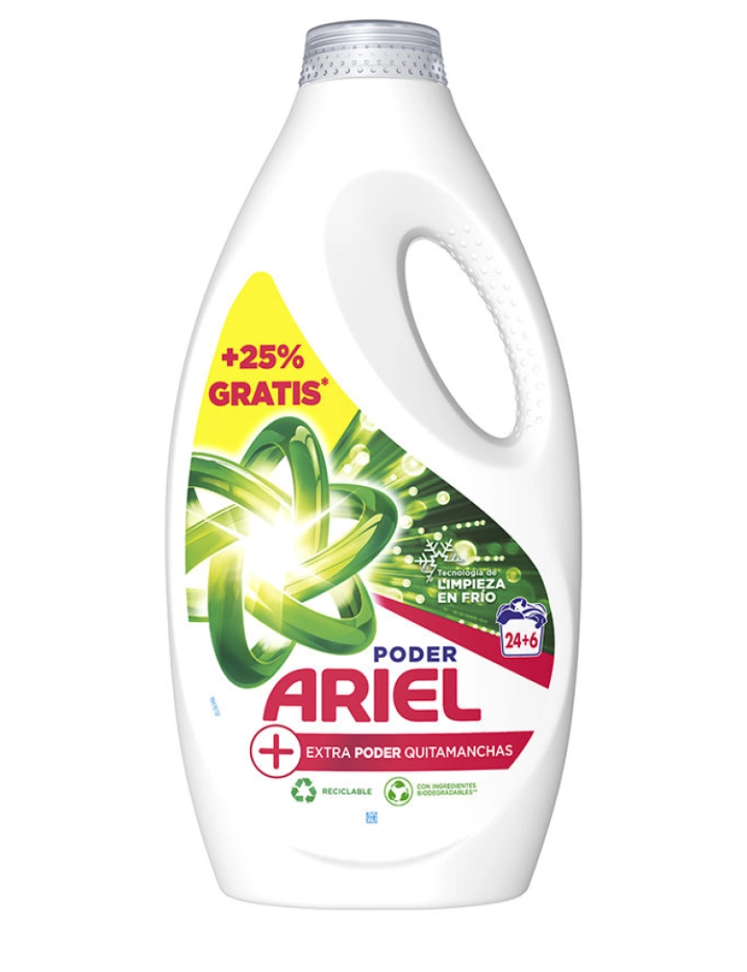imagem de Ariel Extra Power Manchas Detergente Líquido 30 Doses 30 dosis1