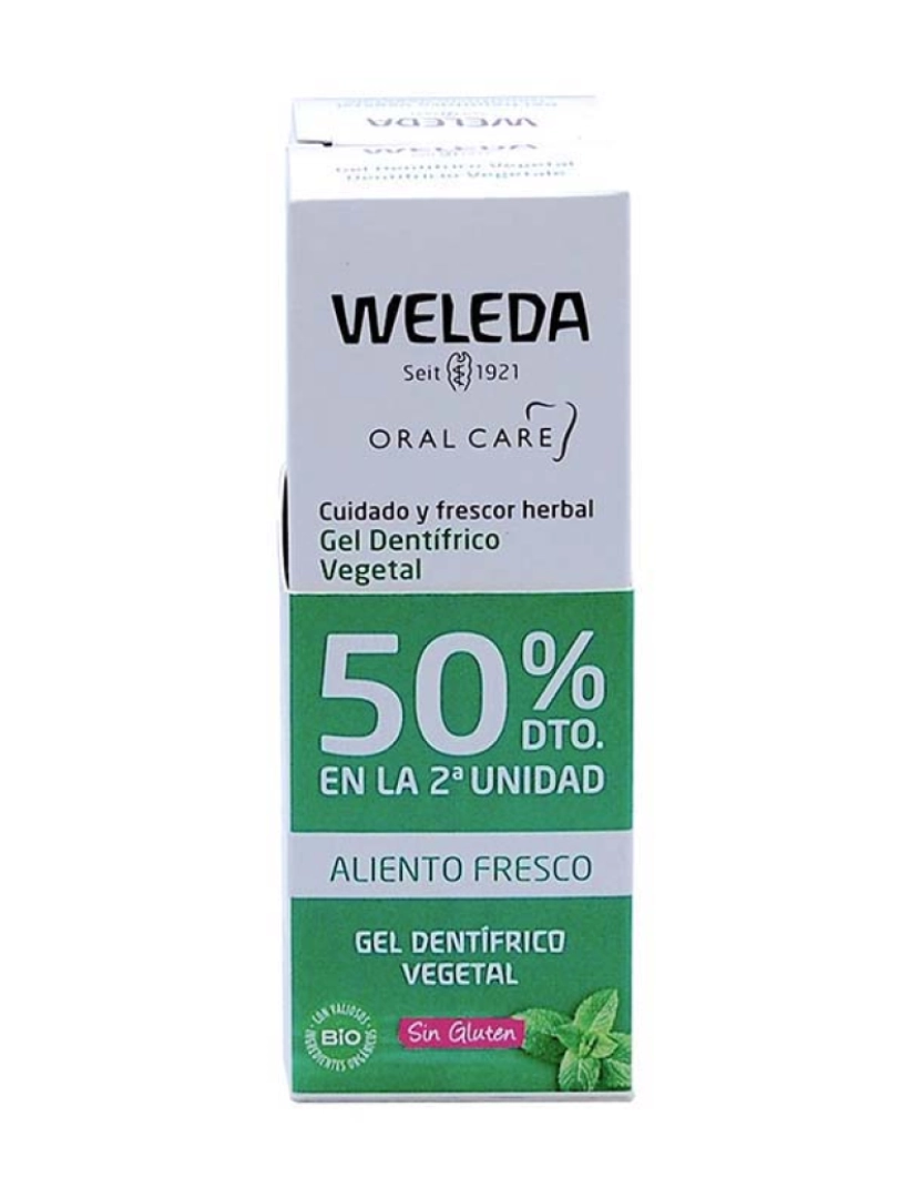 Weleda - Oral Care Pasta Dentífrica Vegetal 2 x 75 ml