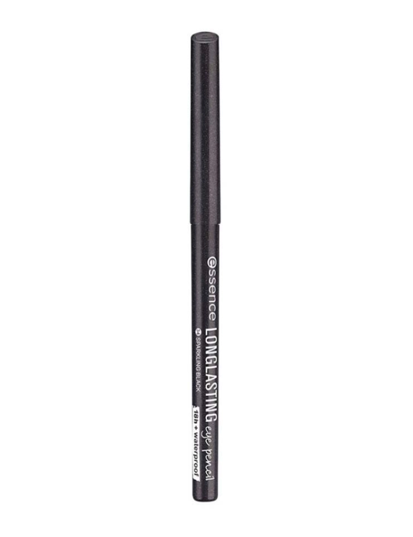 Essence - Long-Lasting Lápis De Olhos 18H Waterproof #34-Sparkling Black 0,28 Gr