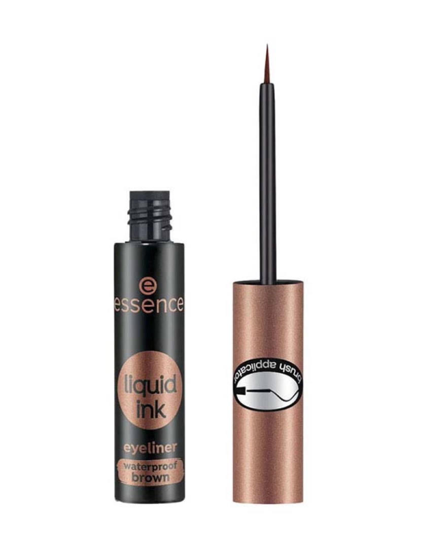 Essence - Liquid Ink Eyeliner Waterproof #02-Brown 3 Ml