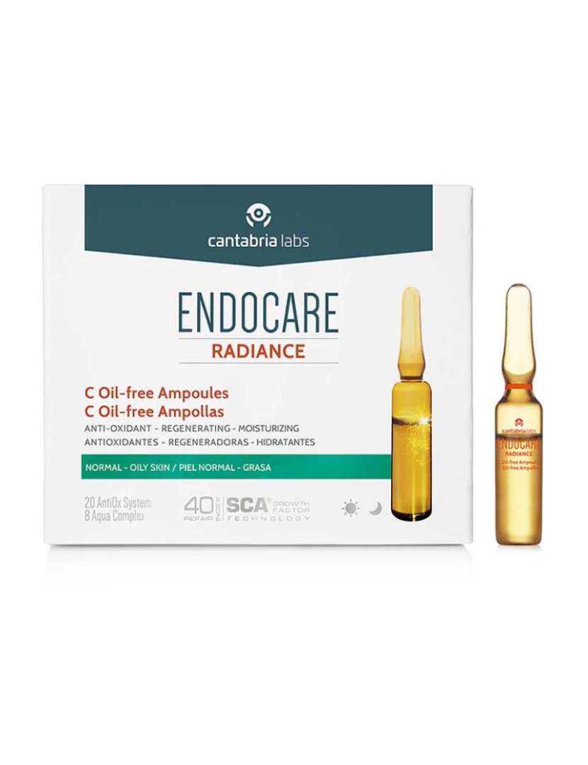 Endocare - Radiance Oil-Free 10Amp X 2Ml