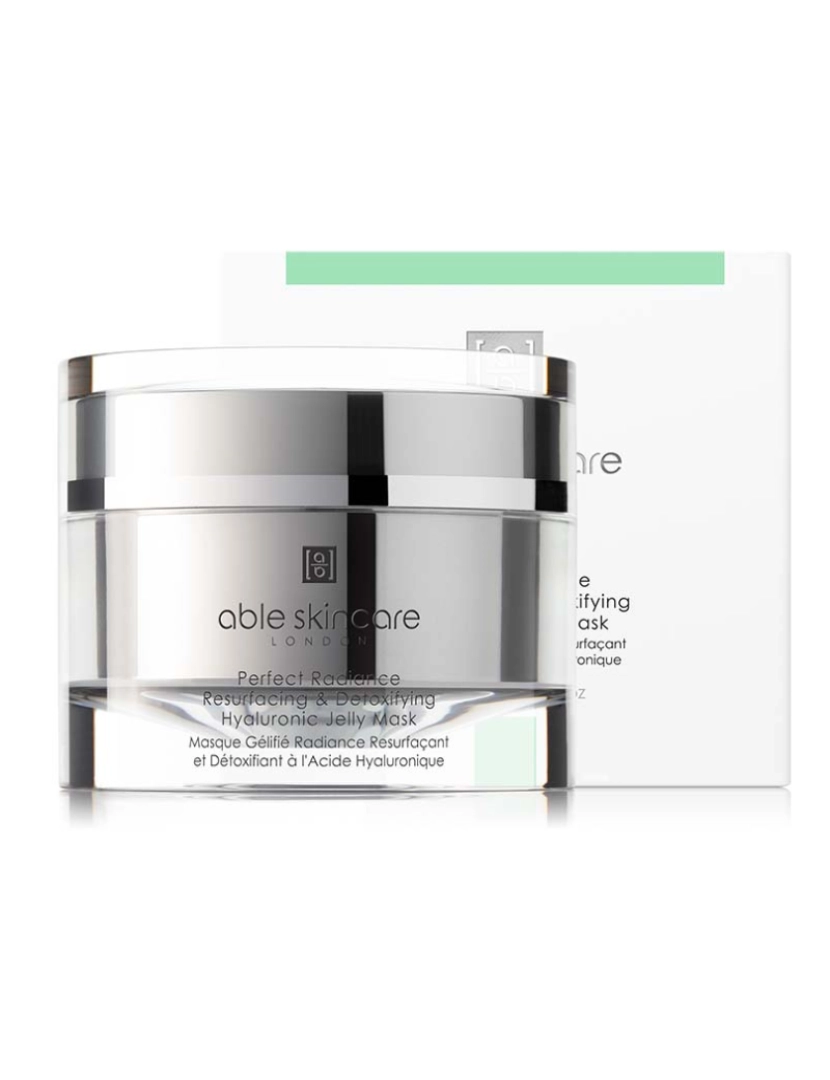 Able Skincare  - Máscara Gel Perfect Radiance Resurfacing & Detoxifying Hialurónico 50Ml
