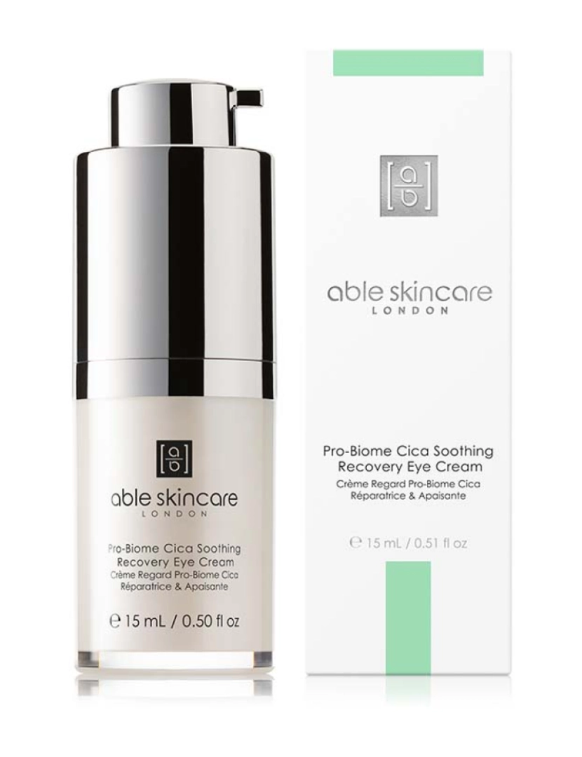 Able Skincare  - Creme de Olhos Pro-Biome Cica Soothing Recovery 15Ml