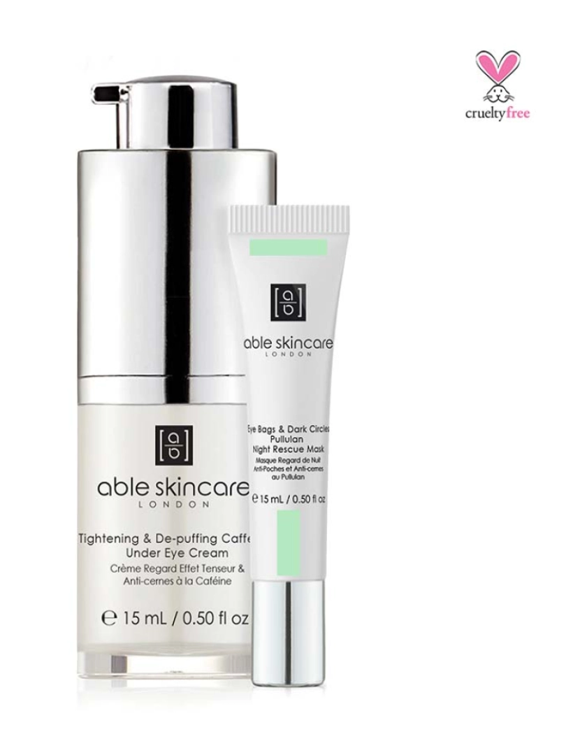 Able Skincare  - Pack 2-Step De-Puffing Under Eye Solution 2pçs