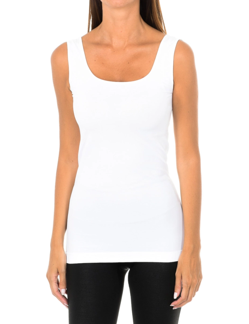 Intimidea - Camisola Tank Top Empire Branco