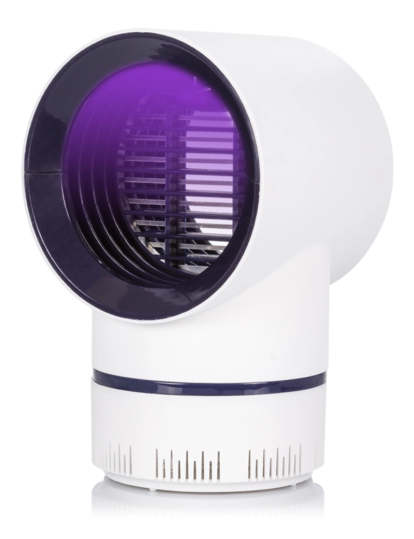 DAM - Mosquiteiro elétrico G222, com luz LED UV e aspirador. Mate os mosquitos por choque elétrico.