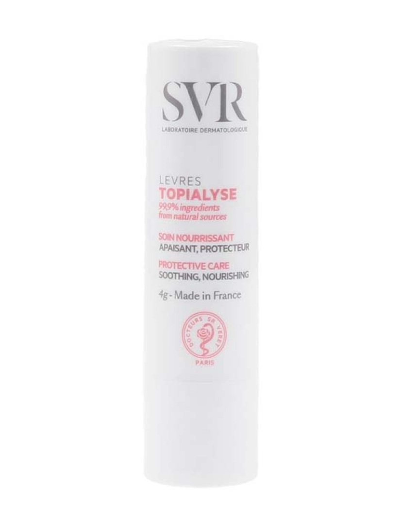 SVR Laboratoire Dermatologique - Topialyse Stick Lèvres 4 Gr