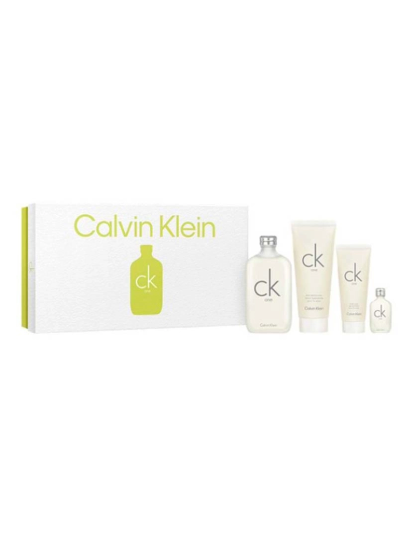 Calvin Klein - Set Ck One Edt 200Ml+Body Lotion 100Ml+Gel 100Ml+Mini 15Ml