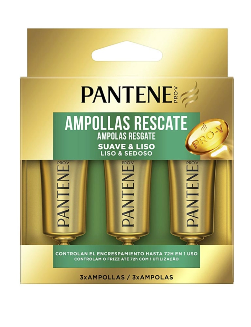 Pantene - Pro-v Suave & Liso Ampollas 3 X Pantene 15 ml