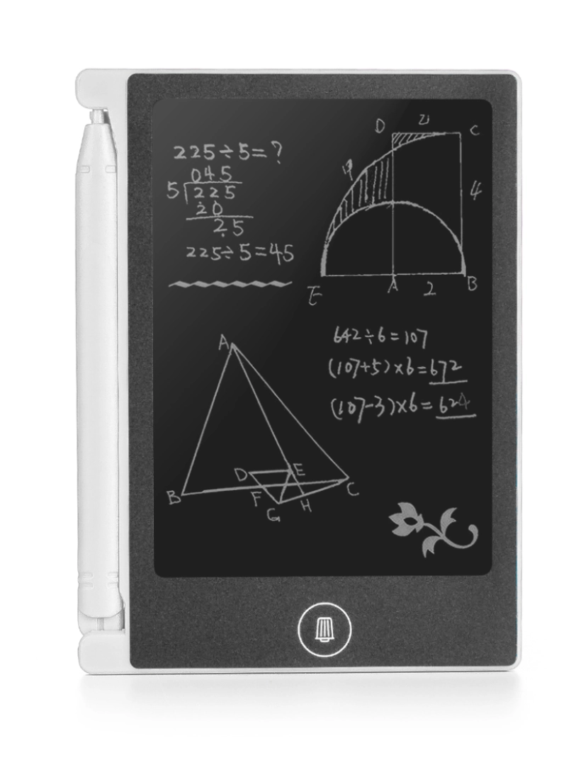 DAM - DAM. Tablet de desenho e escrita LCD portátil de 4,4 polegadas