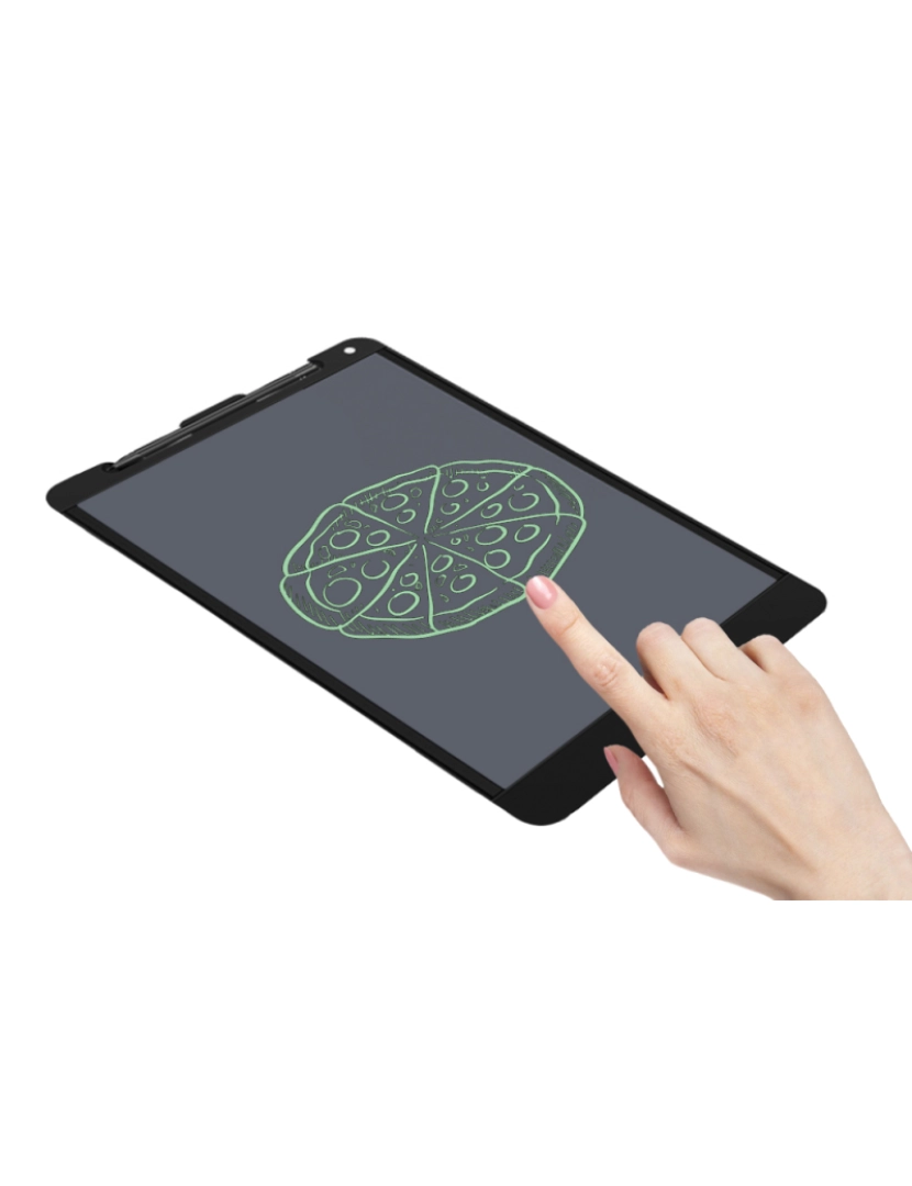 imagem de DAM. Tablet LCD portátil com visor transparente de 13 polegadas com trava de apagar4