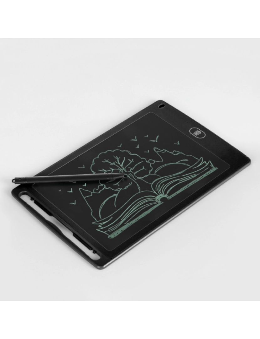 imagem de DAM. Mesa de desenho e escrita LCD portátil de 8,5 polegadas com ímãs para segurar4