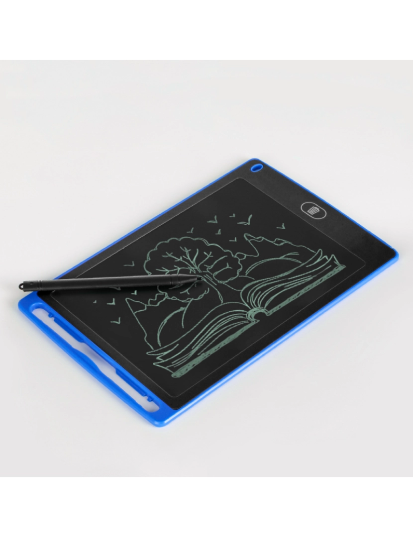 imagem de DAM. Mesa de desenho e escrita LCD portátil de 8,5 polegadas com ímãs para segurar4