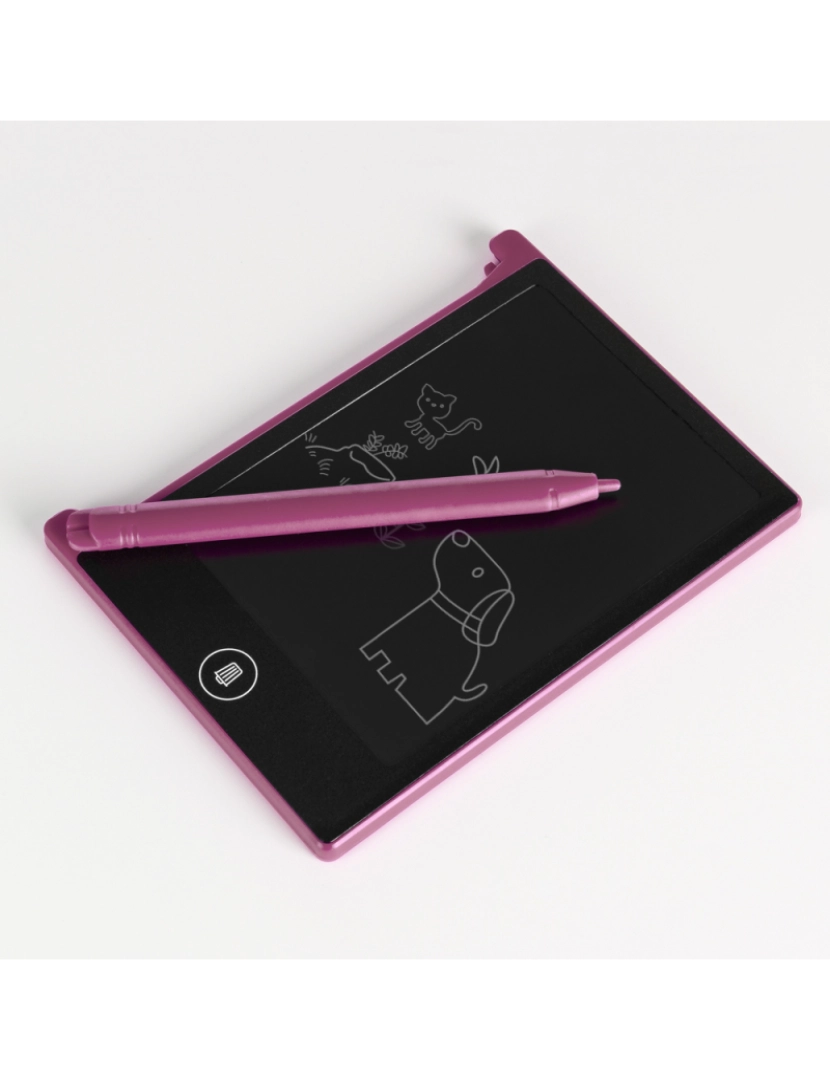 imagem de DAM. Tablet de desenho e escrita LCD portátil de 4,4 polegadas4