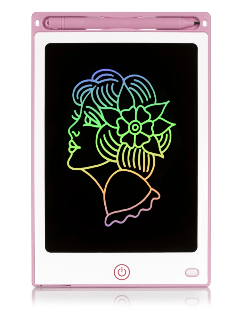 imagem de DAM. Tablet de desenho e escrita LCD portátil de 8,5 polegadas. tela multicolorida. Apagar bloqueio.1