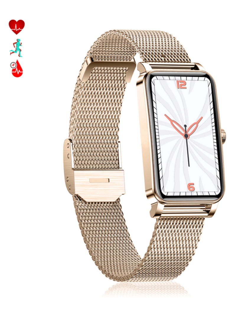 DAM - Smartwatch ZX19 Dourado