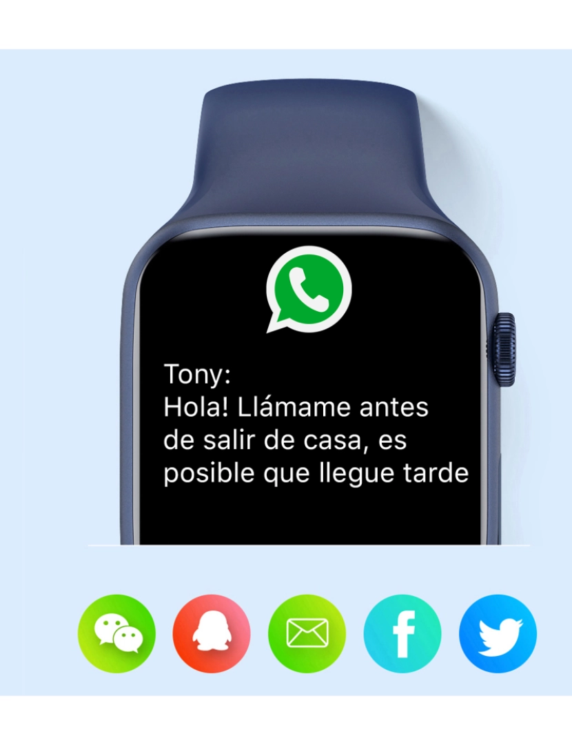 imagem de DAM. Smartwatch W27 com monitor de frequência cardíaca, pressão arterial e O2. Modos esportivos internos e externos. Coroa multifuncional inteligente5