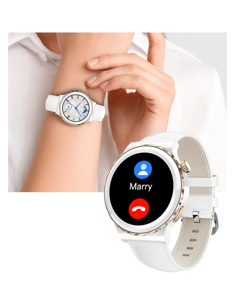 imagem de DAM. Smartwatch E23 com monitor de pressão arterial e O2. 15 modos esportivos, NFC.7