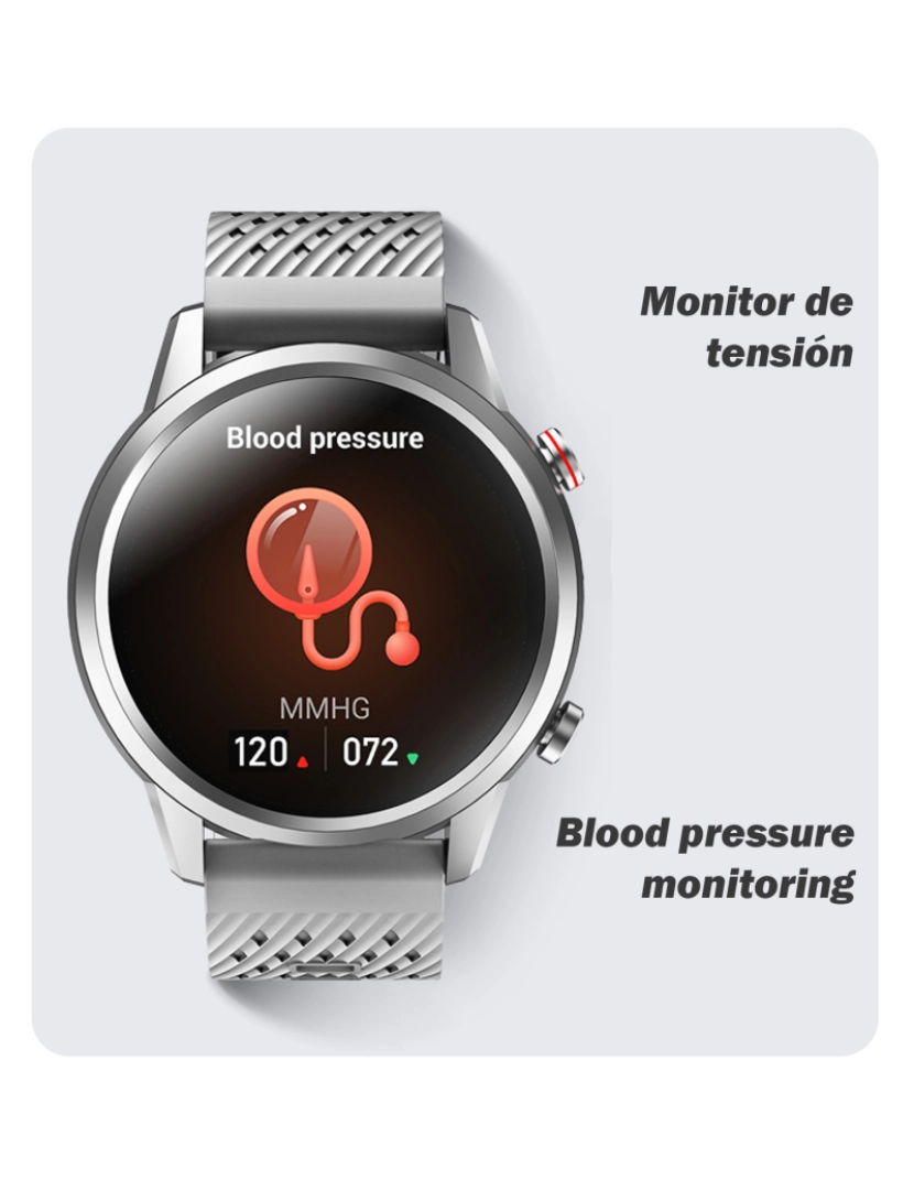 imagem de DAM. Smartwatch F32 com 20 modos esportivos. Monitor cardíaco, pressão arterial e oxigênio.4