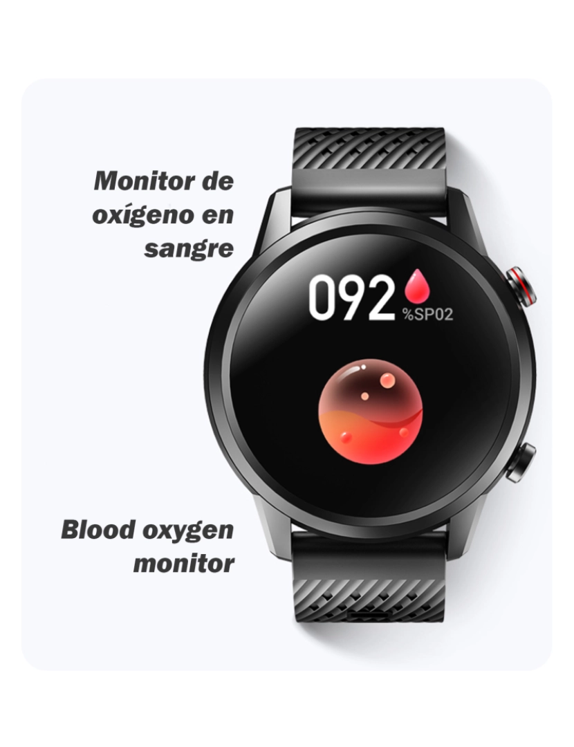 imagem de DAM. Smartwatch F32 com 20 modos esportivos. Monitor cardíaco, pressão arterial e oxigênio.5