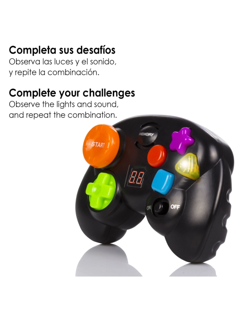 DAM. Brain Training jogo interativo de coordenação e inteligência. Com  luzes e música, vários modos, incluindo multiplayer. - DAM
