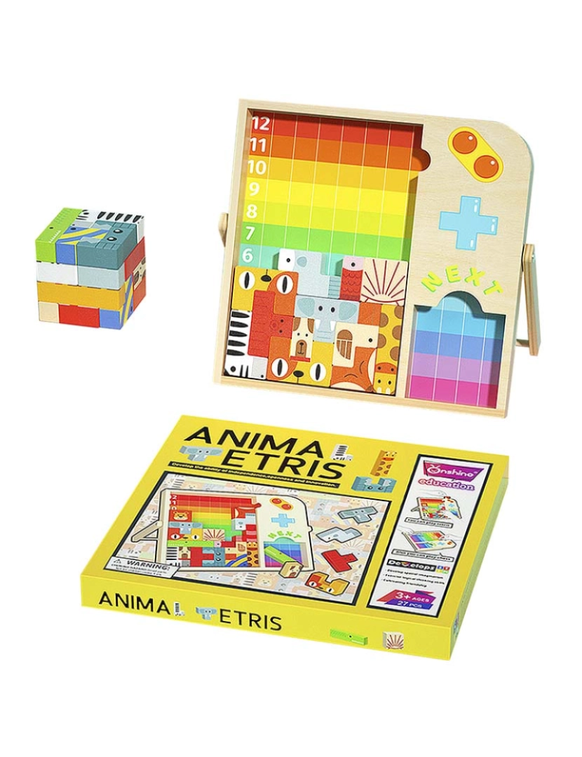 DAM - Tetris De Animais Criança