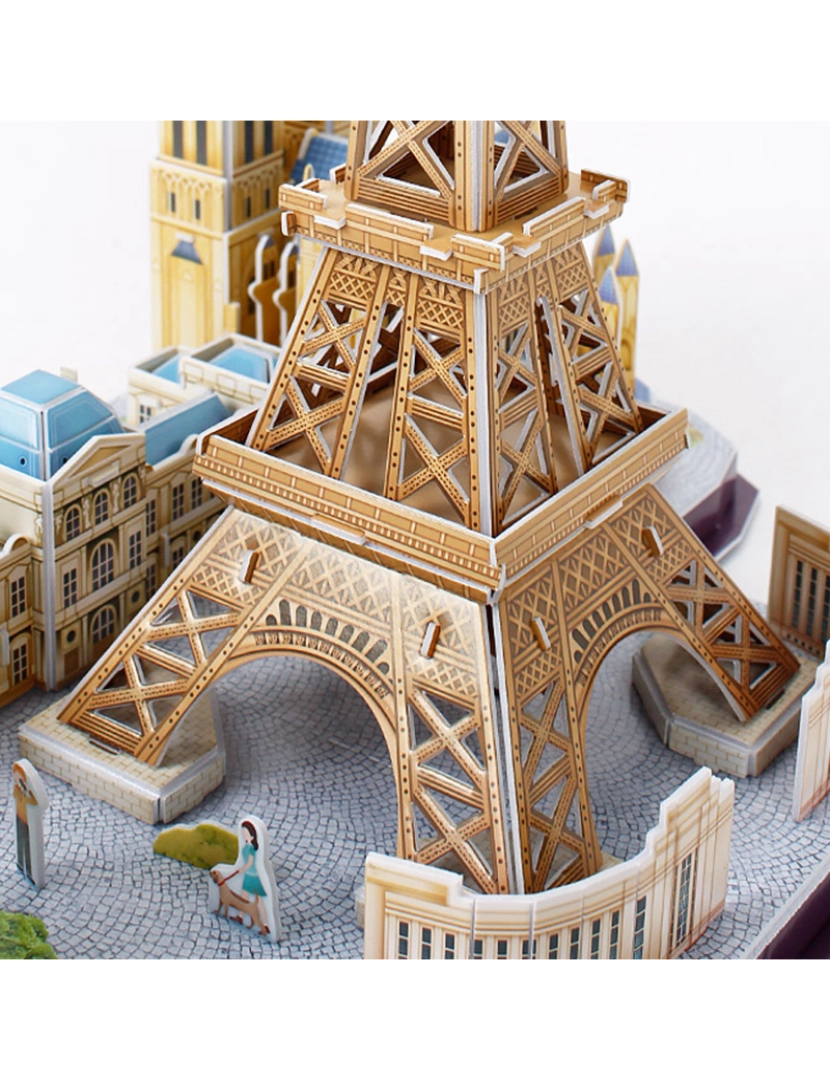 imagem de DAM. Quebra-cabeça 3D Paris 38,1x25,4x32,7 cm.4